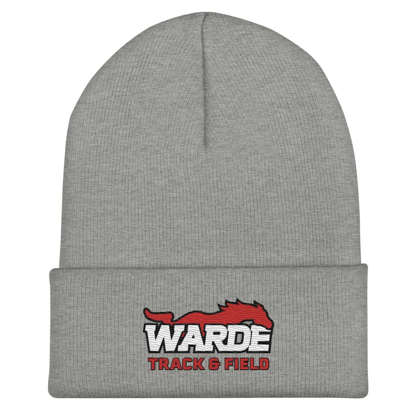 Cuffed Beanie | Warde Track and Field | Alt Logo