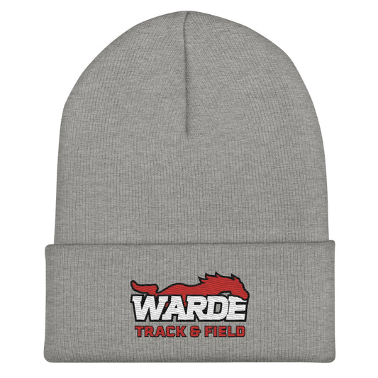 Cuffed Beanie | Warde Track and Field | Alt Logo