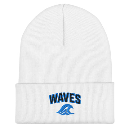 Cuffed Beanie | Waves Basketball