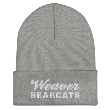 Cuffed Beanie | Weaver High School | Athletic Crest Logo