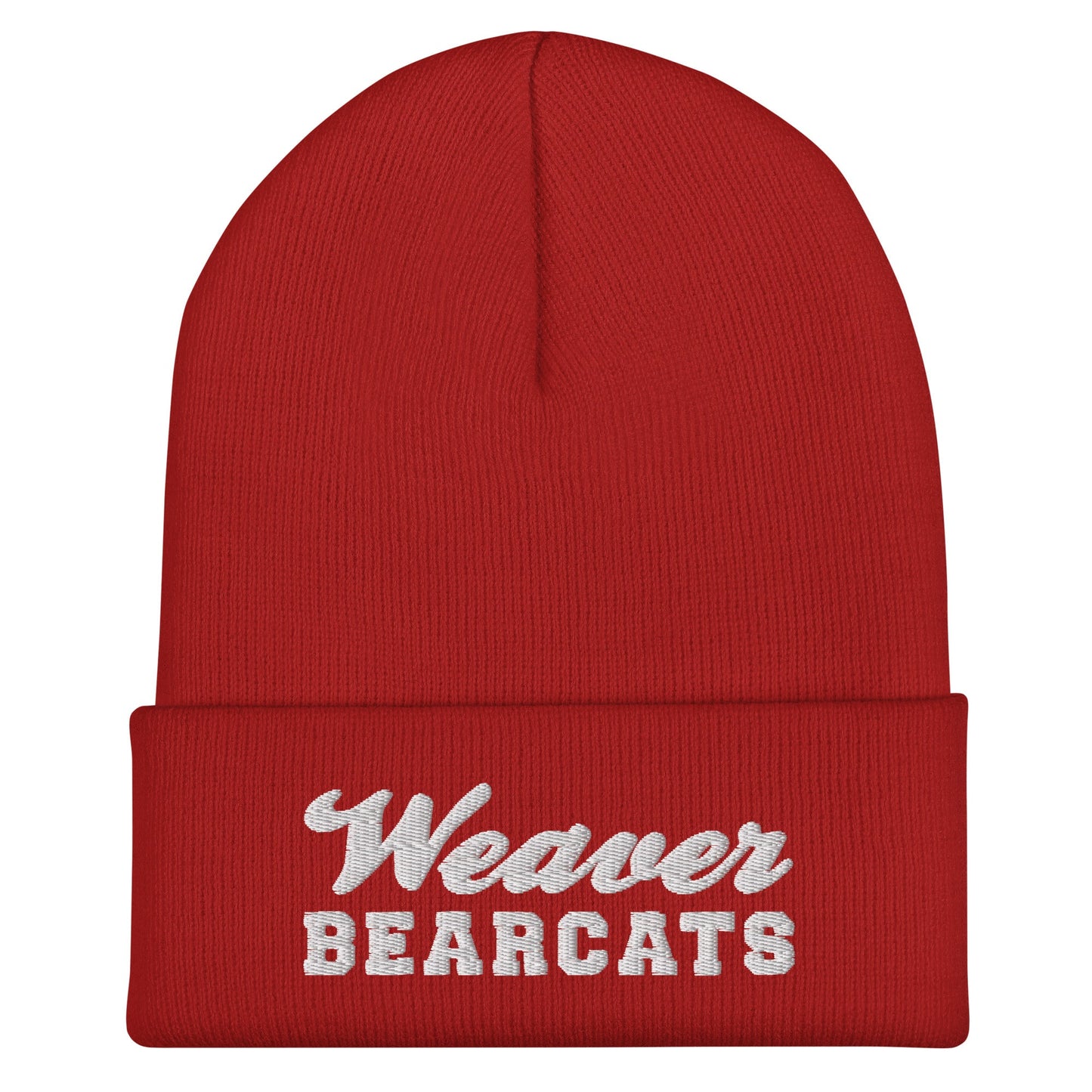 Cuffed Beanie | Weaver High School | Athletic Crest Logo