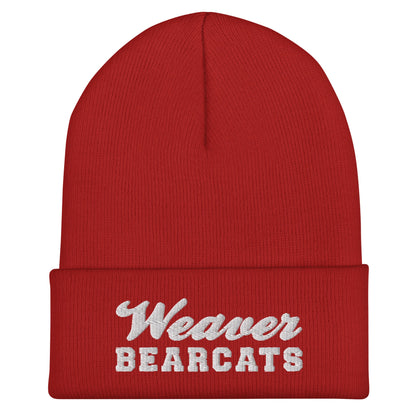 Cuffed Beanie | Weaver High School | Athletic Crest Logo