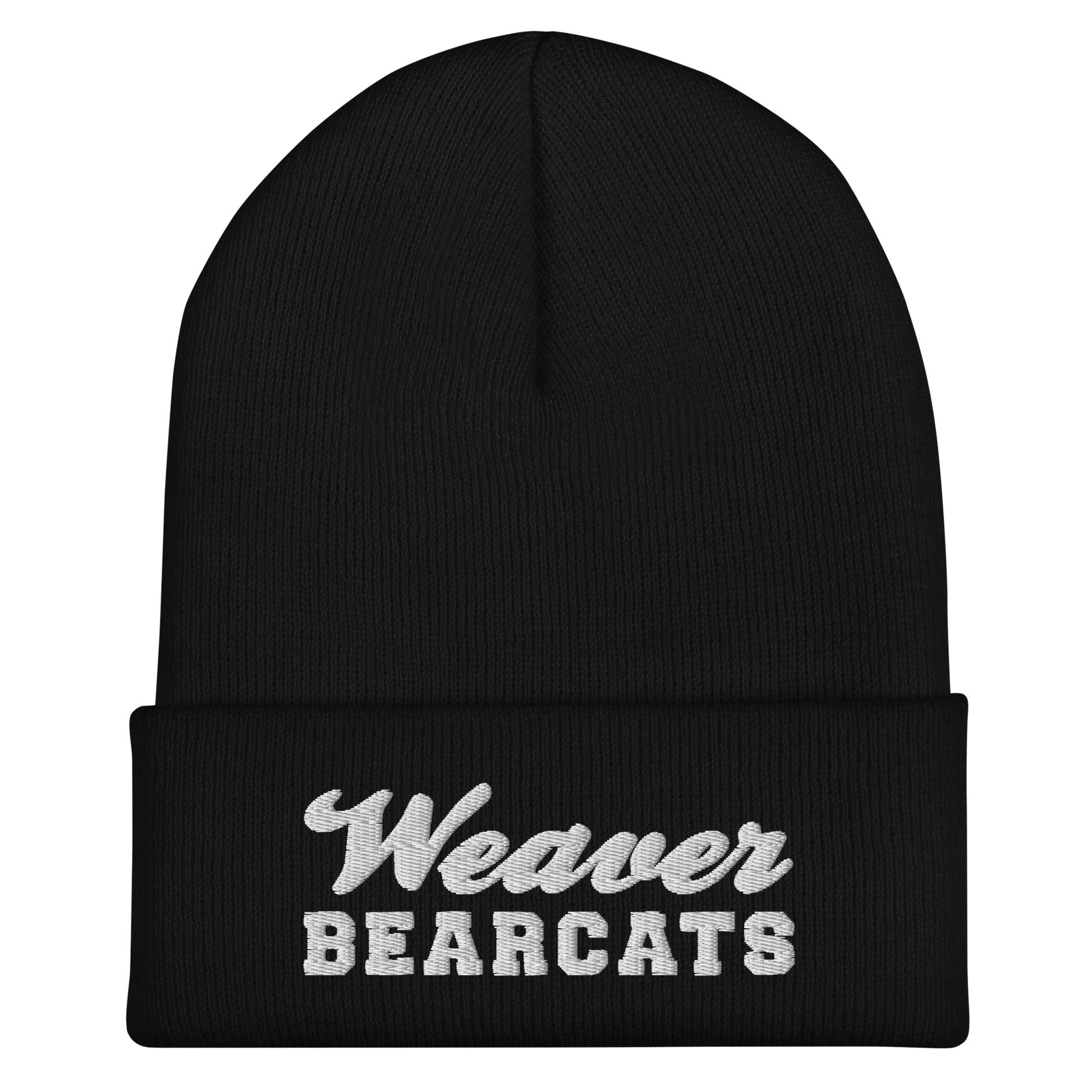 Cuffed Beanie | Weaver High School | Athletic Crest Logo