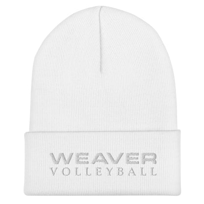 Cuffed Beanie | Weaver High School | Classic Court Mark Logo