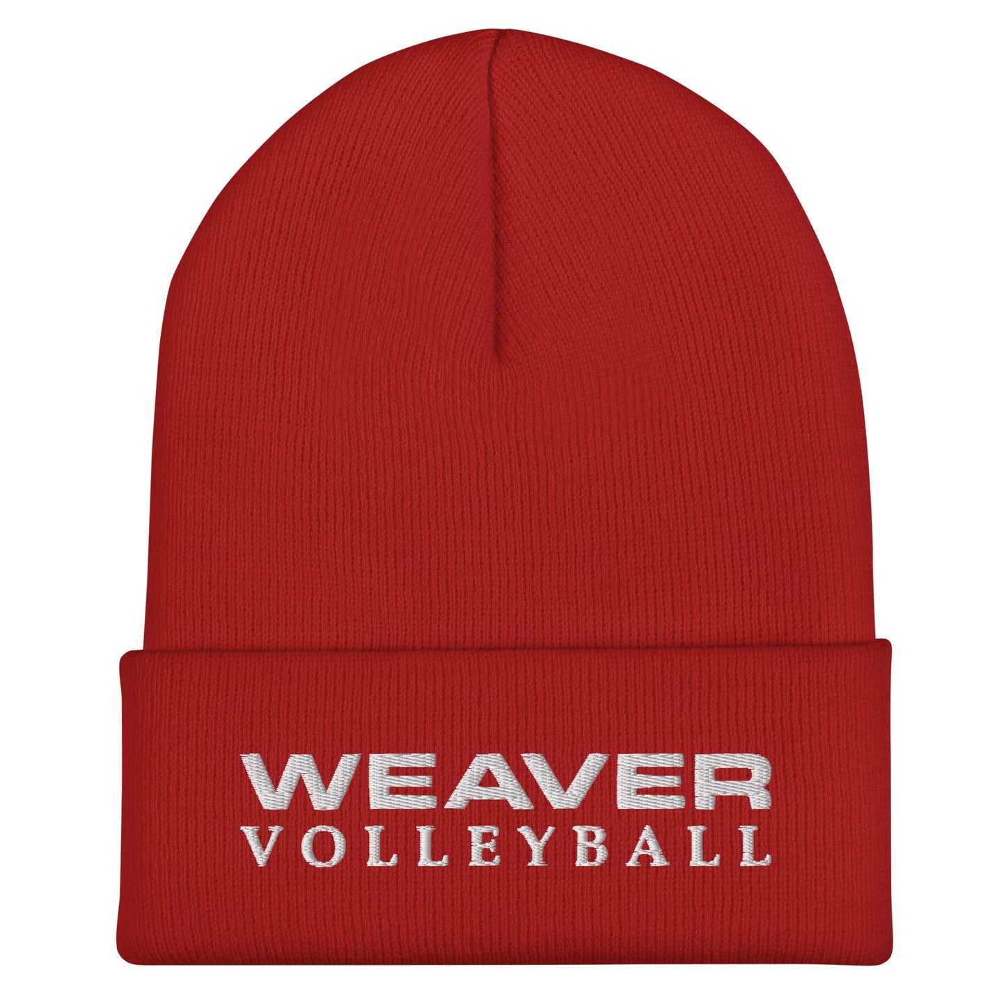 Cuffed Beanie | Weaver High School | Classic Court Mark Logo
