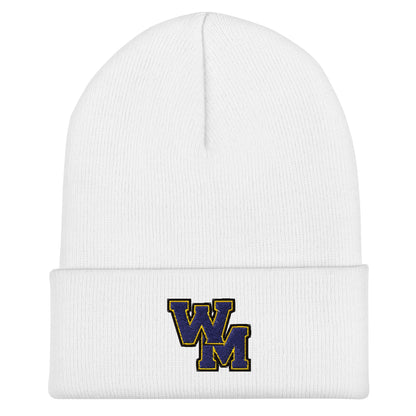 Cuffed Beanie | West Memphis Community Christian College Gators | WM-Mark Logo