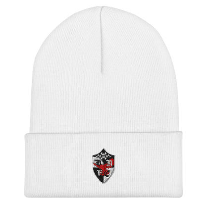 Cuffed Beanie | Bard College Rugby Football Club | Raptor Logo