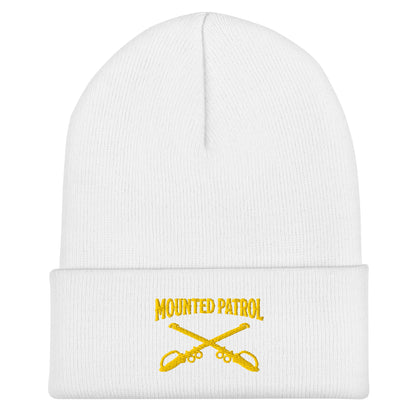 Cuffed Beanie | Metro Nashville Police Department Horse Mounted Patrol | Sabres Logo