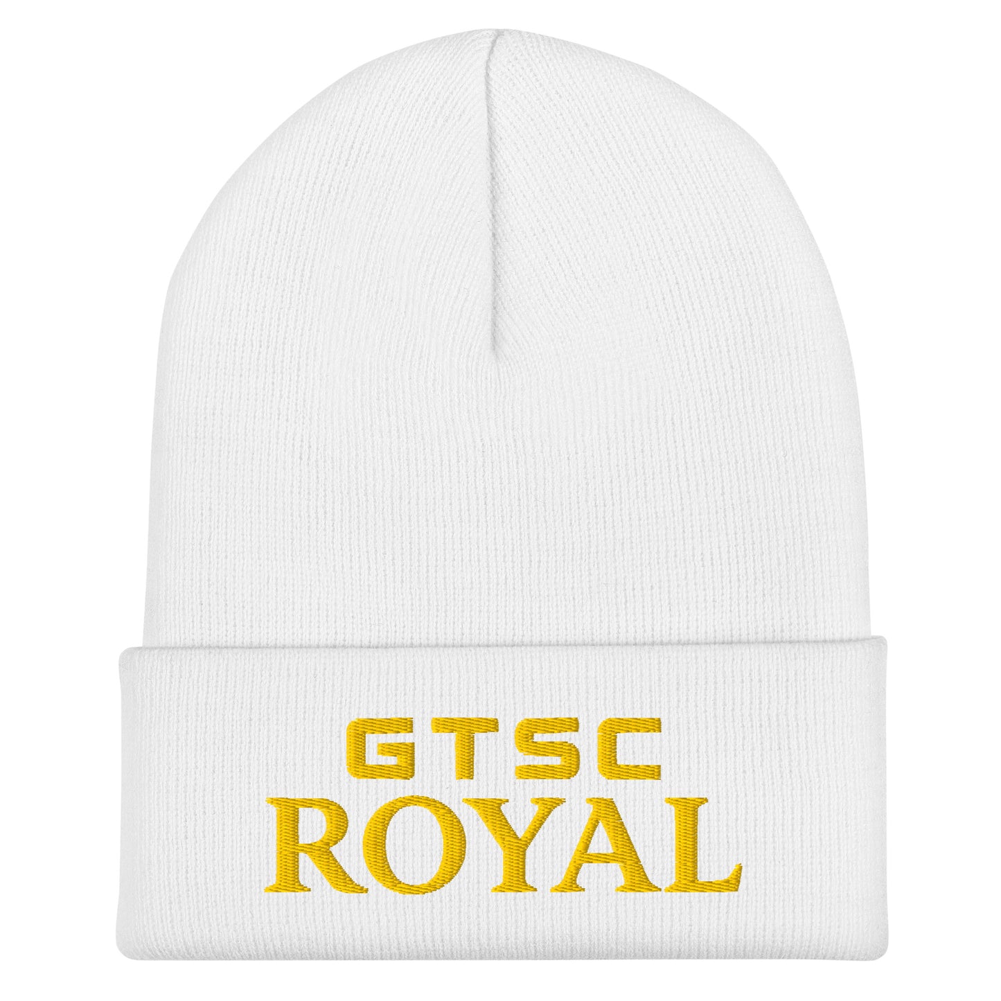 Cuffed Beanie | GTSC Royal | Modern Script Logo