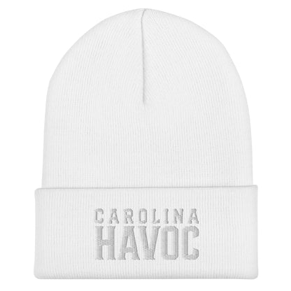 Cuffed Beanie | Carolina Havoc | Emblem Logo