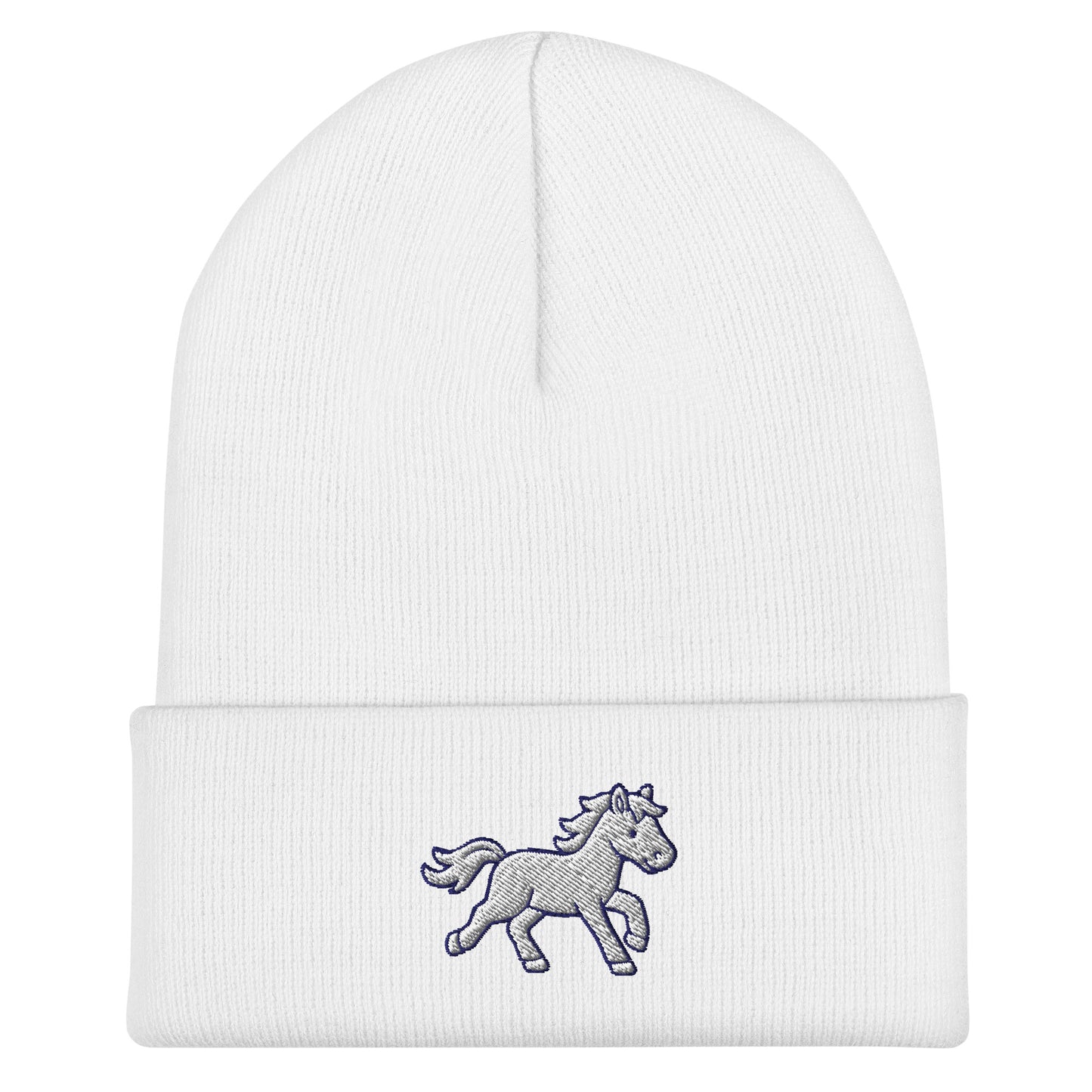 Cuffed Beanie | Pink Pony Athletic Club | Mascot Logo