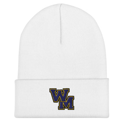Cuffed Beanie | West Memphis Community Christian College Gators | WM-Mark Logo