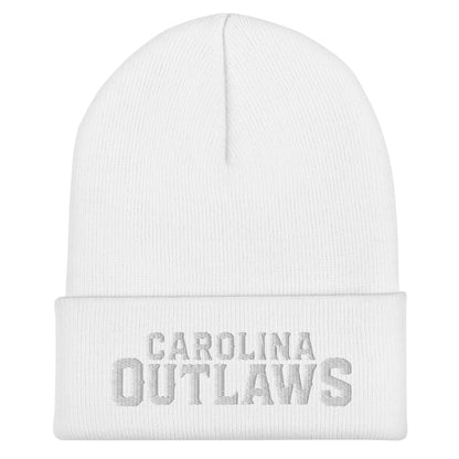 Cuffed Beanie | Carolina Outlaws Baseball | Script Logo