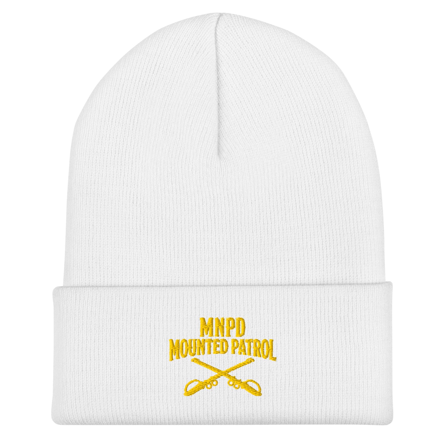 Cuffed Beanie | Metro Nashville Police Department Horse Mounted Patrol | Sabres MNPD Logo