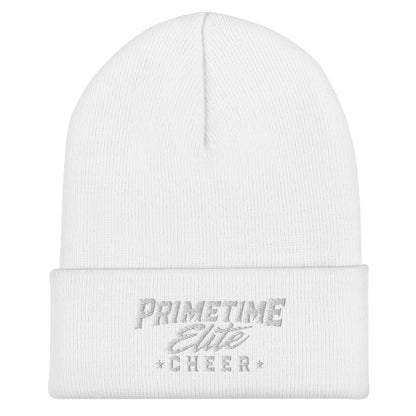 Cuffed Beanie | PTE Bulldog Cheer | Script Logo
