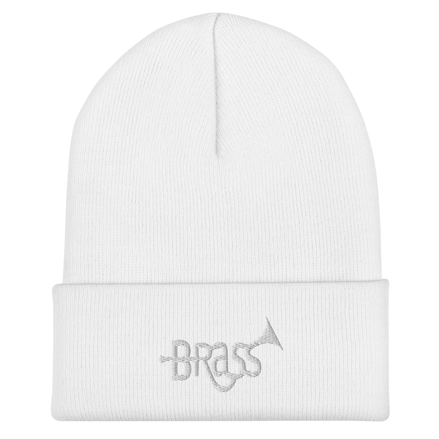 Cuffed Beanie | Brass Inc. | Script Logo