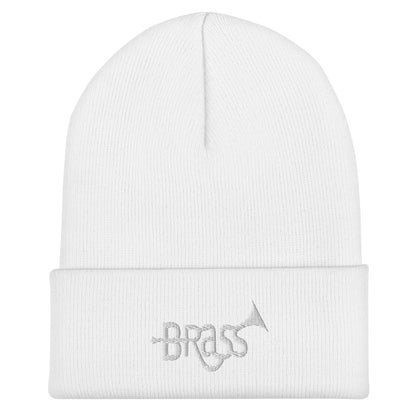 Cuffed Beanie | Brass Inc. | Script Logo