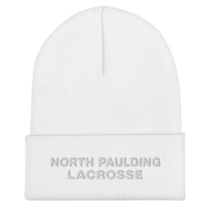 Cuffed Beanie | North Paulding Lacrosse | Badge Logo