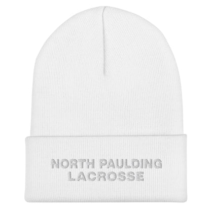 Cuffed Beanie | North Paulding Lacrosse | Badge Logo