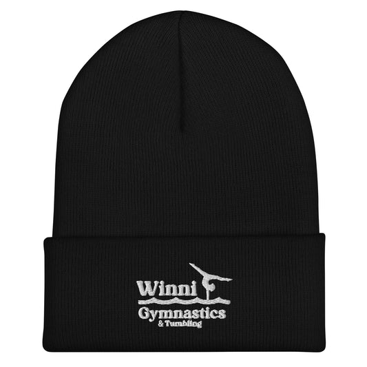 Cuffed Beanie | Winni Gymnastics | Tumbling Logo