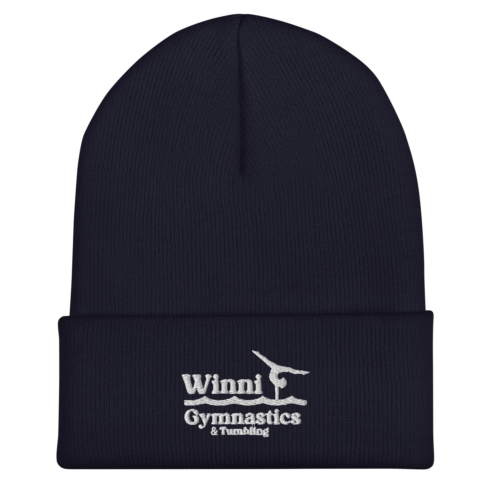 Cuffed Beanie | Winni Gymnastics | Tumbling Logo