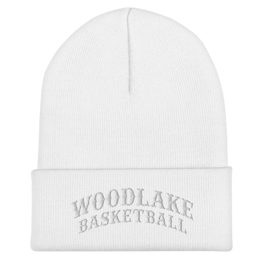 Cuffed Beanie | Woodlake Boys Basketball | Athletics Logo