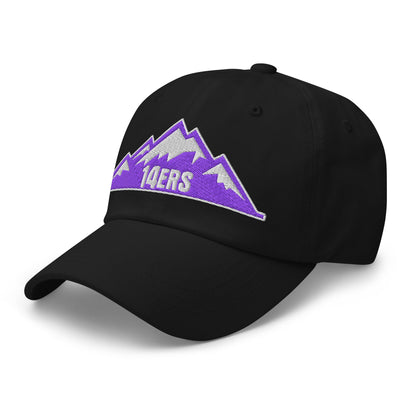 Dad Hat | 14ers Baseball | Grey Logo