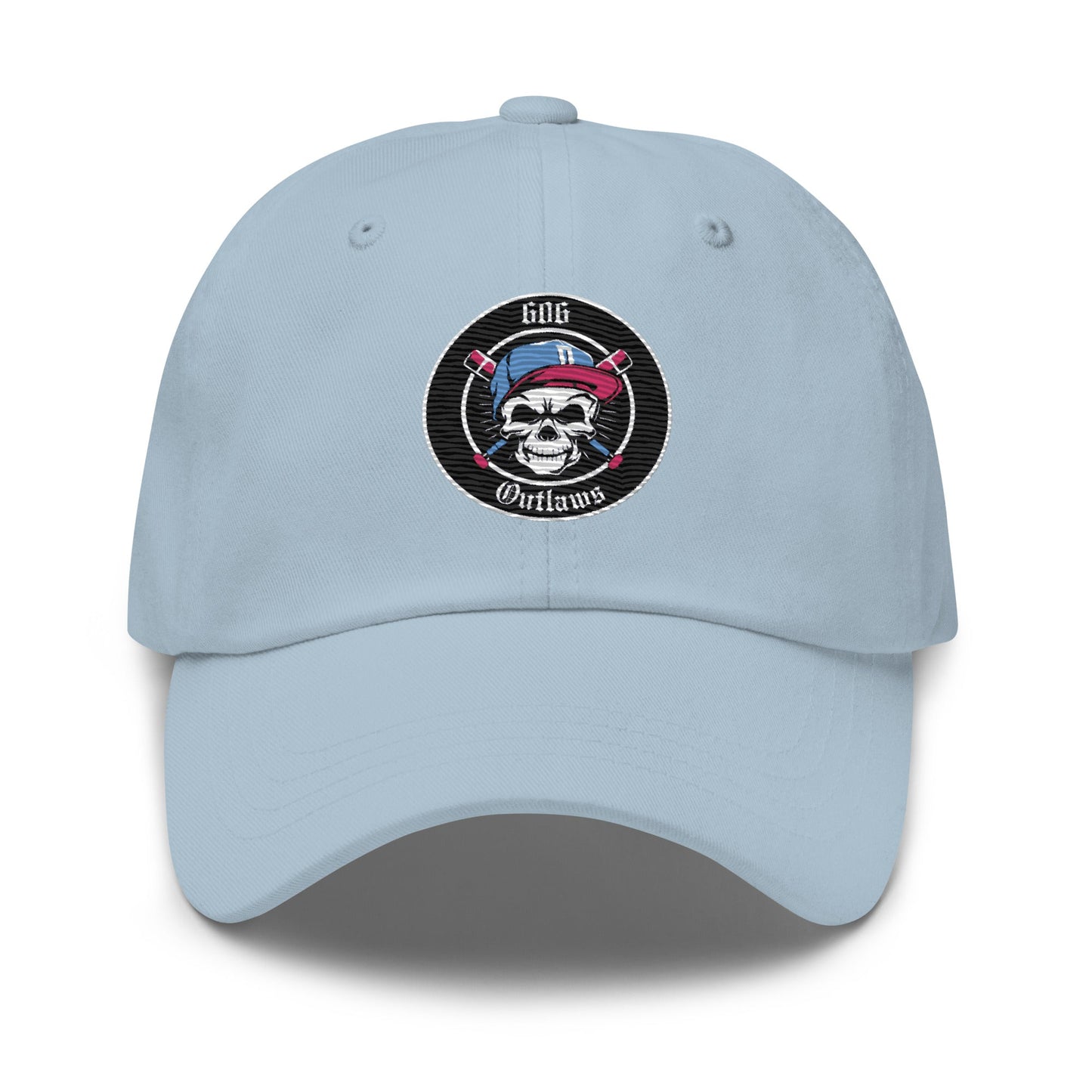 Dad Hat | 606 Outlaws Baseball | Badge Logo