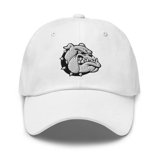 Dad Hat | 6th Grade Bulldogs Team | Monochrome Logo