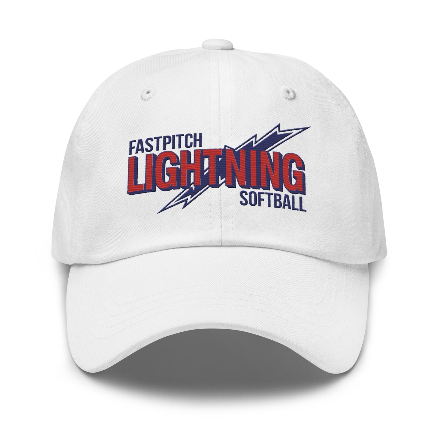 Dad Hat | Amherst Lightning Softball | Lightning Logo