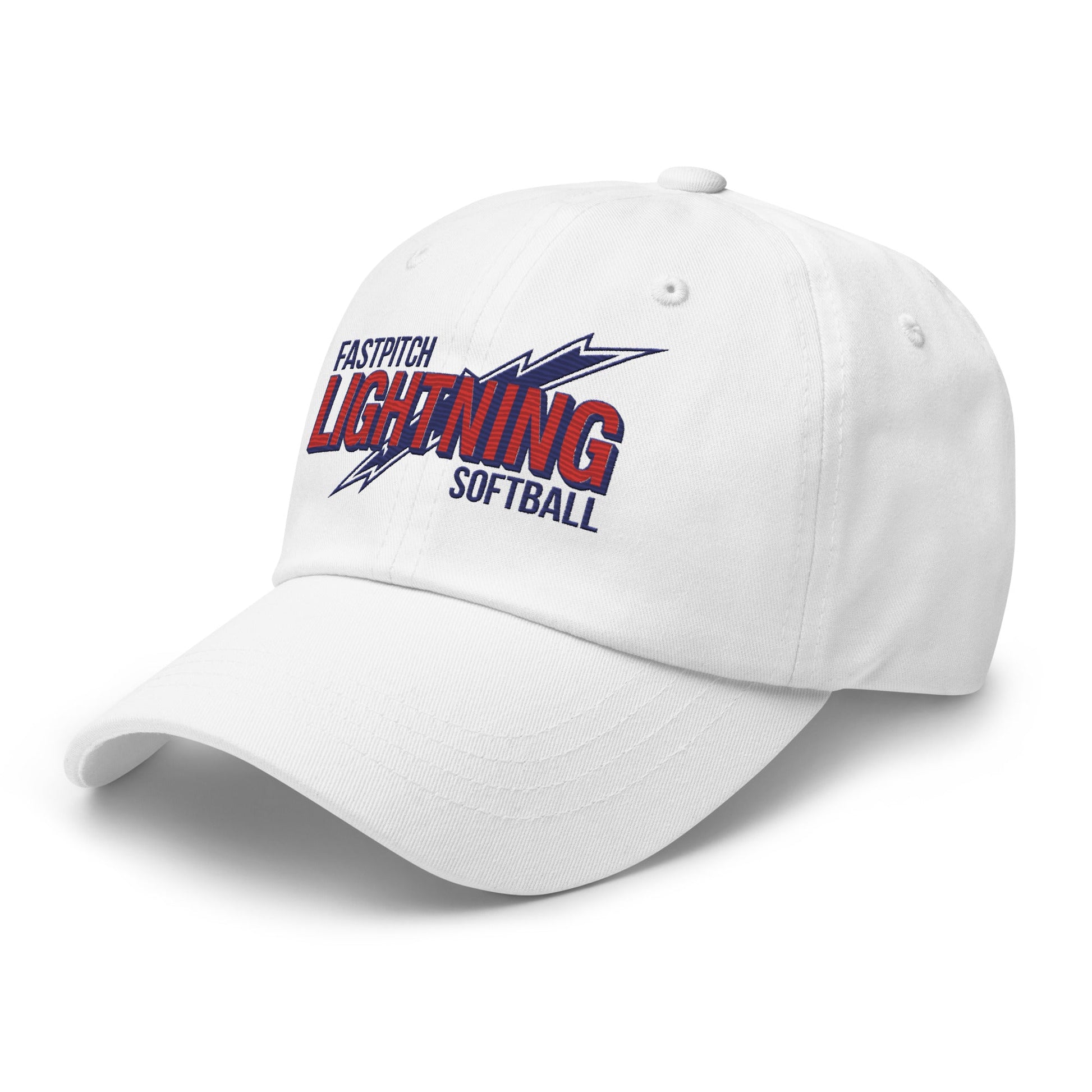 Dad Hat | Amherst Lightning Softball | Lightning Logo