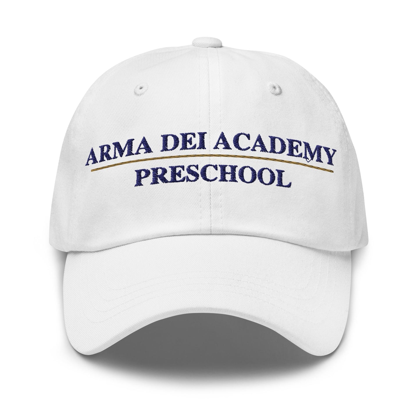 Dad Hat | Arma Dei Academy Preschool | Script Logo