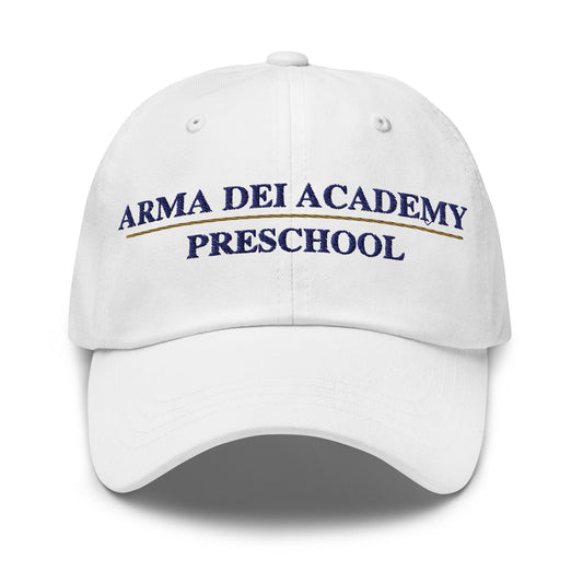 Dad Hat | Arma Dei Academy Preschool | Script Logo