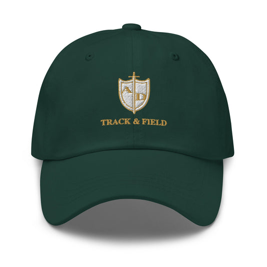Dad Hat | Arma Dei Academy Track and Field | Shield Logo