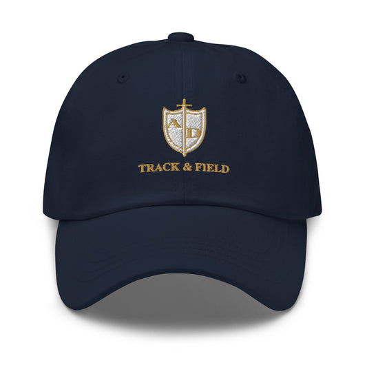 Dad Hat | Arma Dei Academy Track and Field | Shield Logo