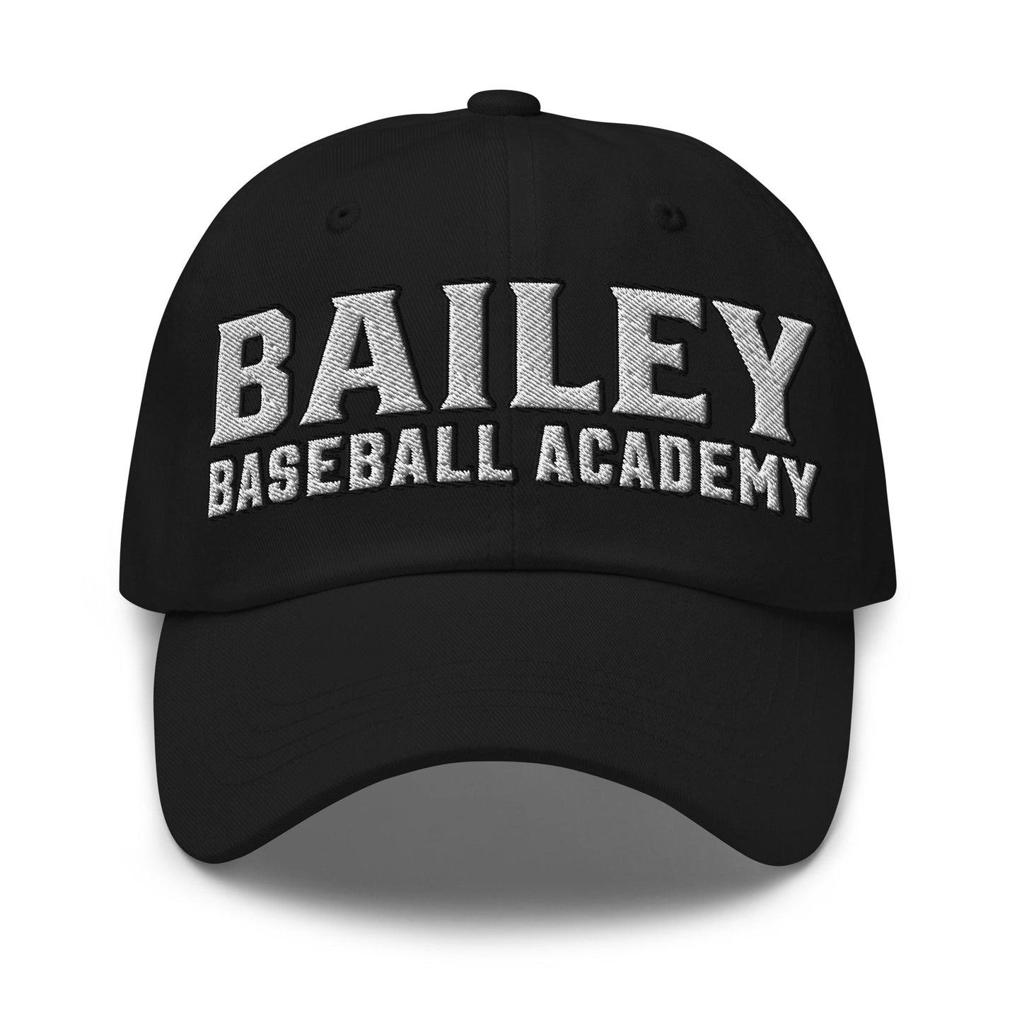 Dad Hat | Bailey Baseball Academy | Script Logo