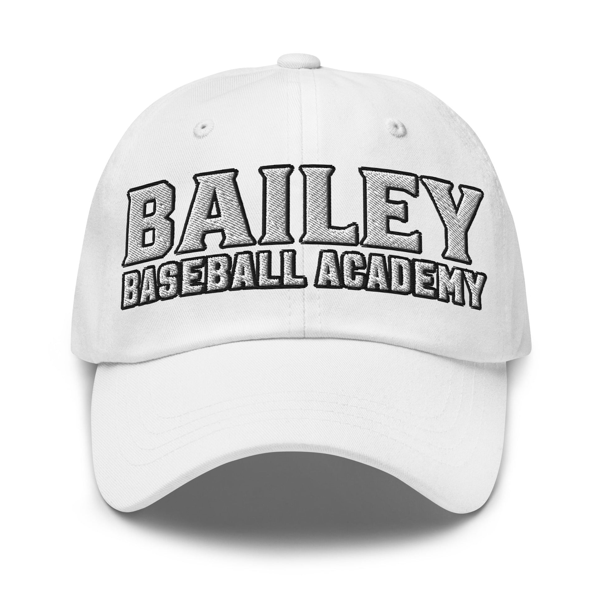 Dad Hat | Bailey Baseball Academy | Script Logo