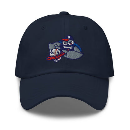 Dad Hat | Bellport BlueClaws | Strike Emblem Logo