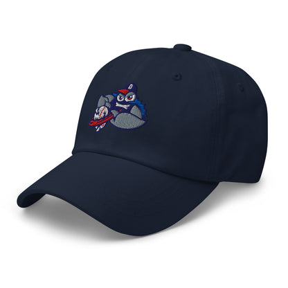 Dad Hat | Bellport BlueClaws | Strike Emblem Logo