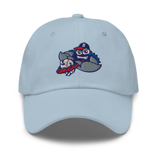 Dad Hat | Bellport BlueClaws | Strike Emblem Logo