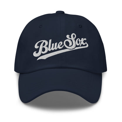 Dad Hat | Blue Sox | Script Logo