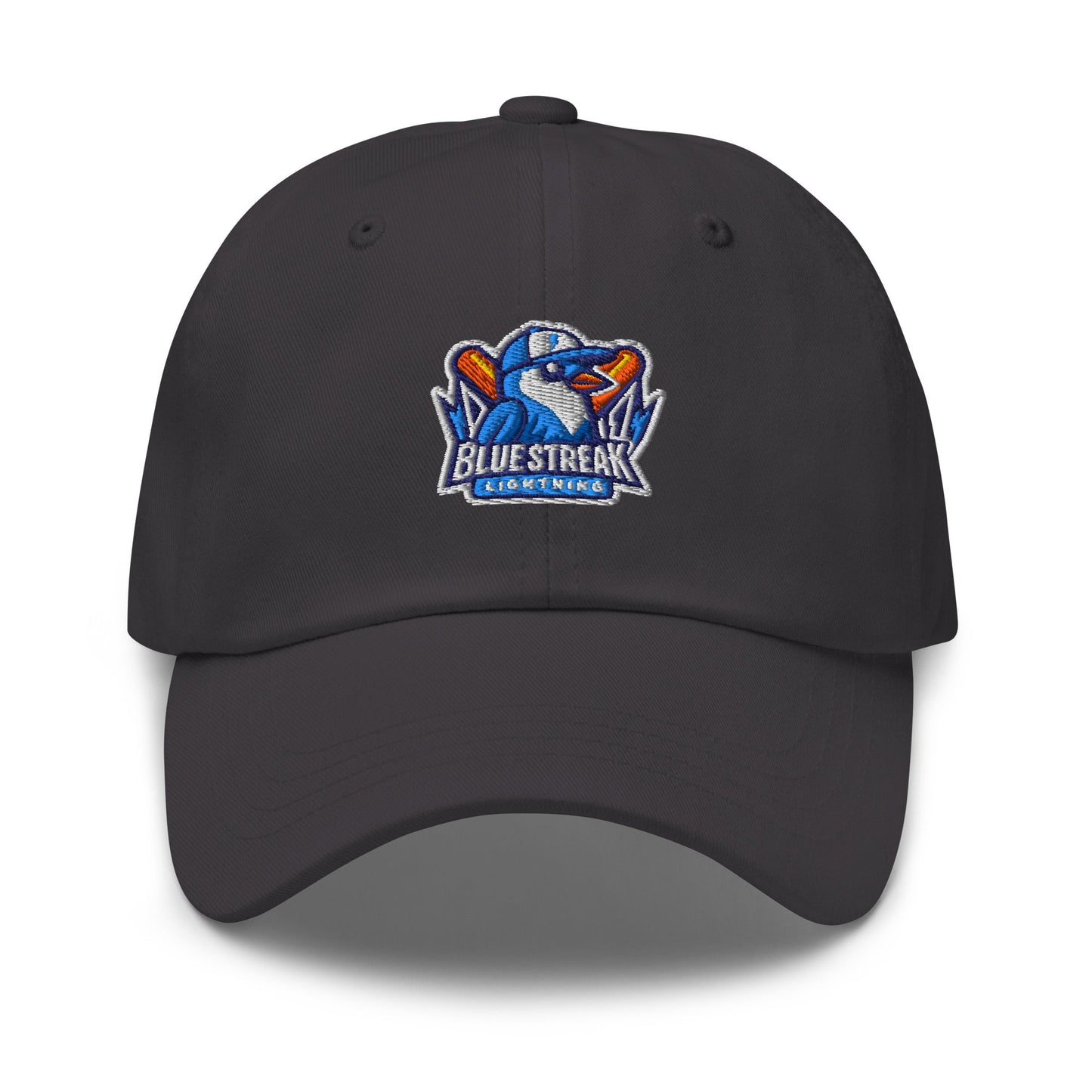 Dad Hat | Blue Streak Lightning | Mascot Logo