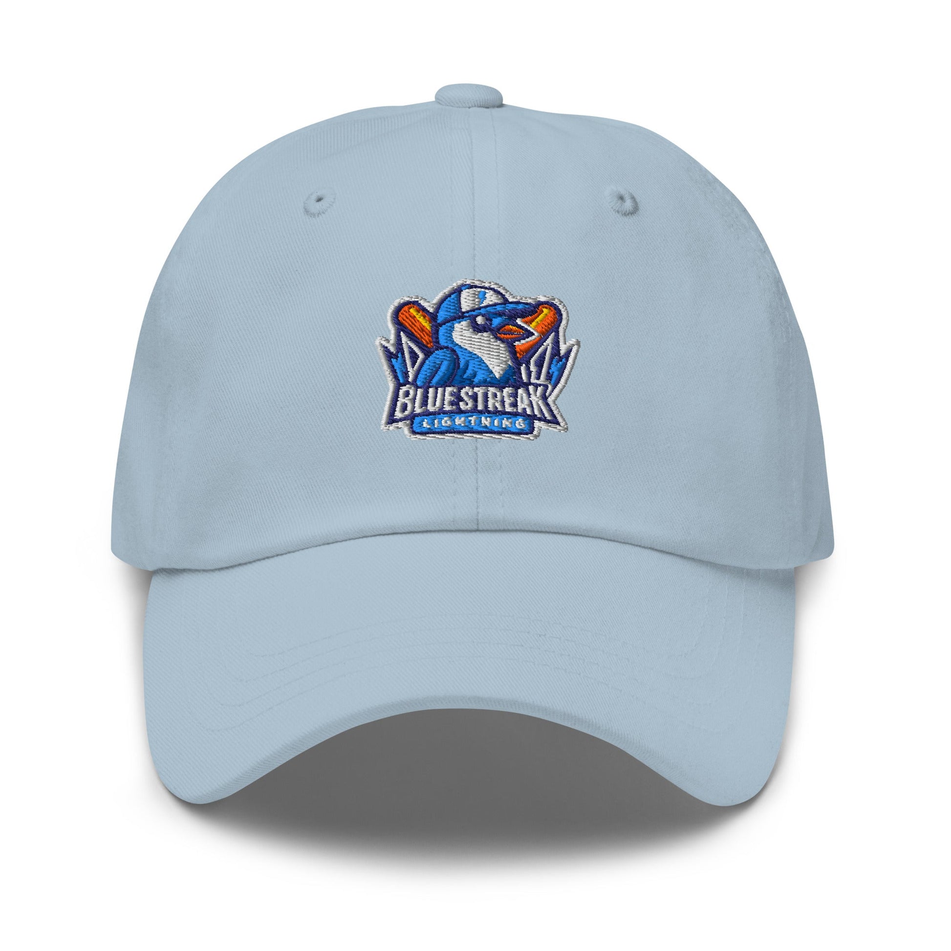 Dad Hat | Blue Streak Lightning | Mascot Logo