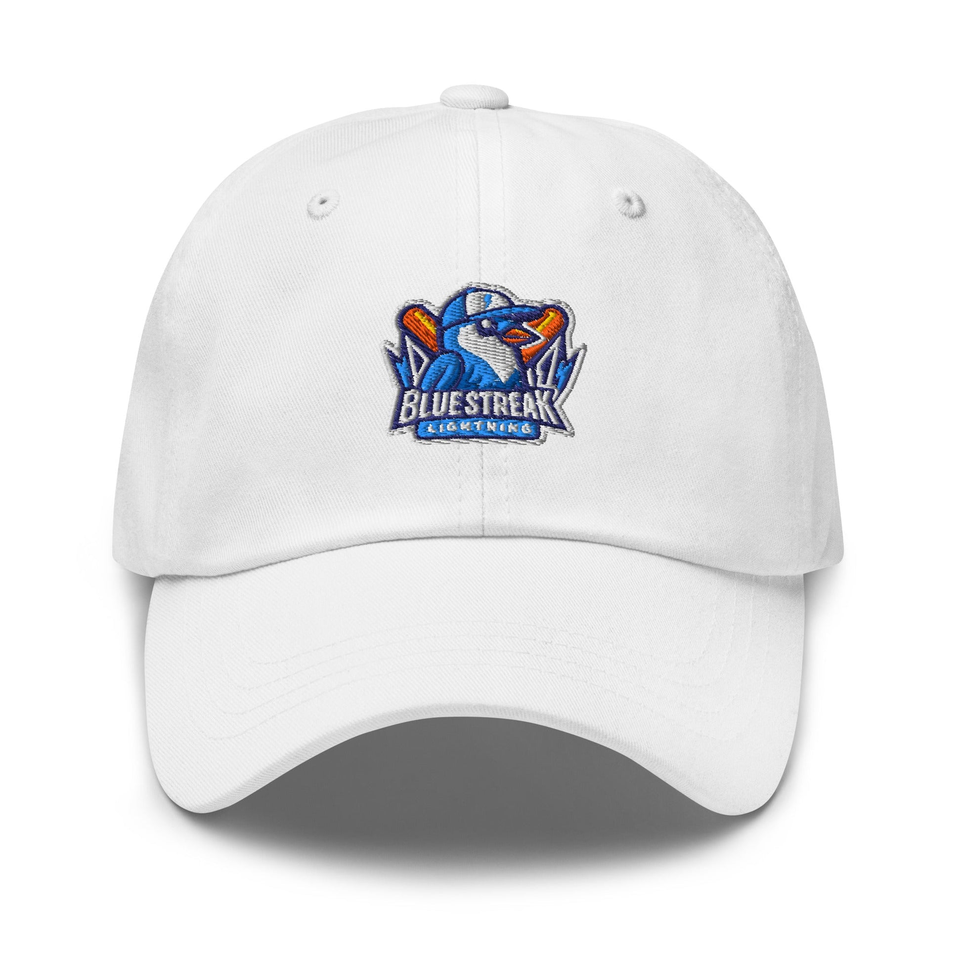 Dad Hat | Blue Streak Lightning | Mascot Logo