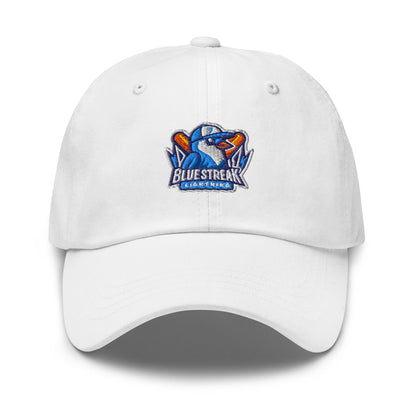 Dad Hat | Blue Streak Lightning | Mascot Logo
