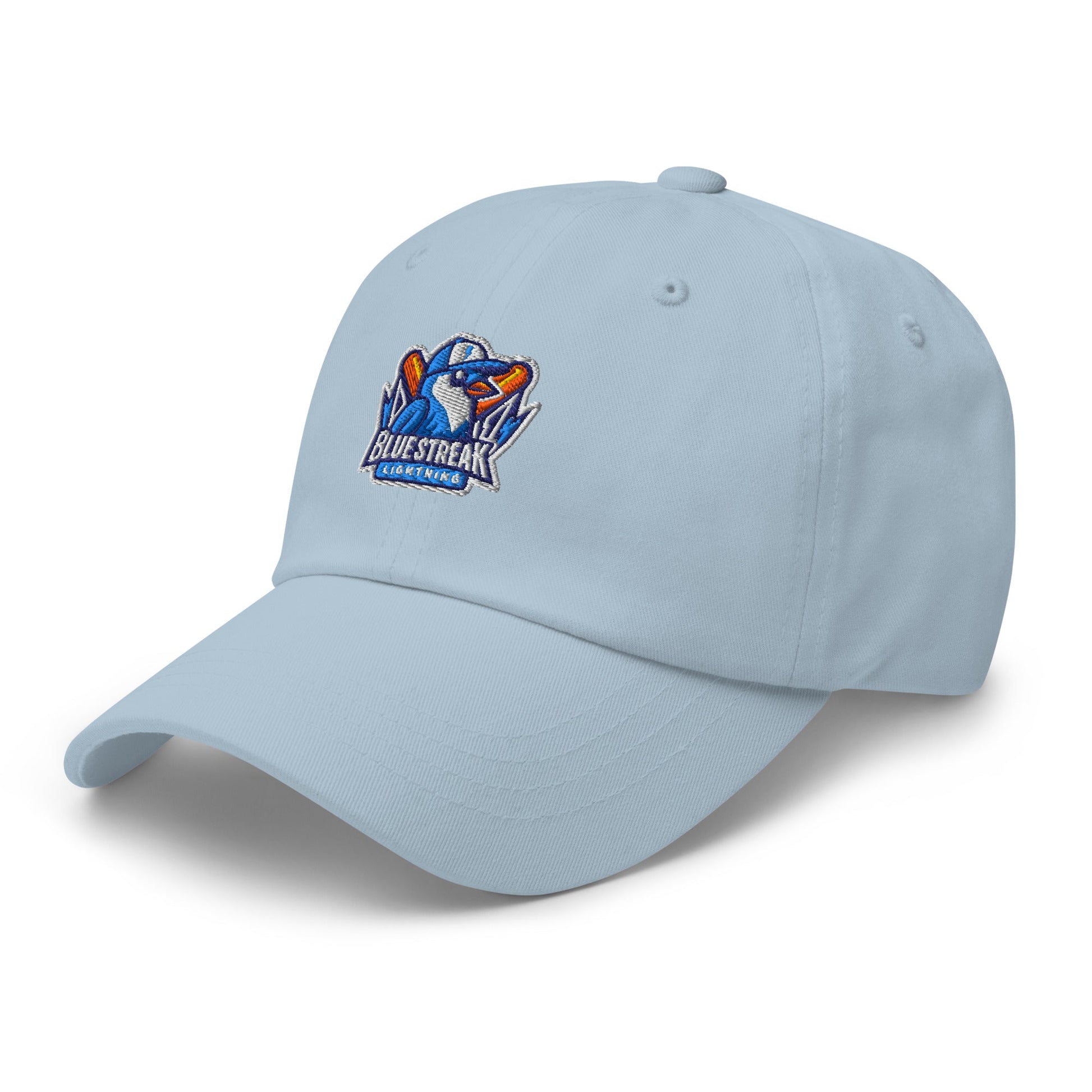 Dad Hat | Blue Streak Lightning | Mascot Logo