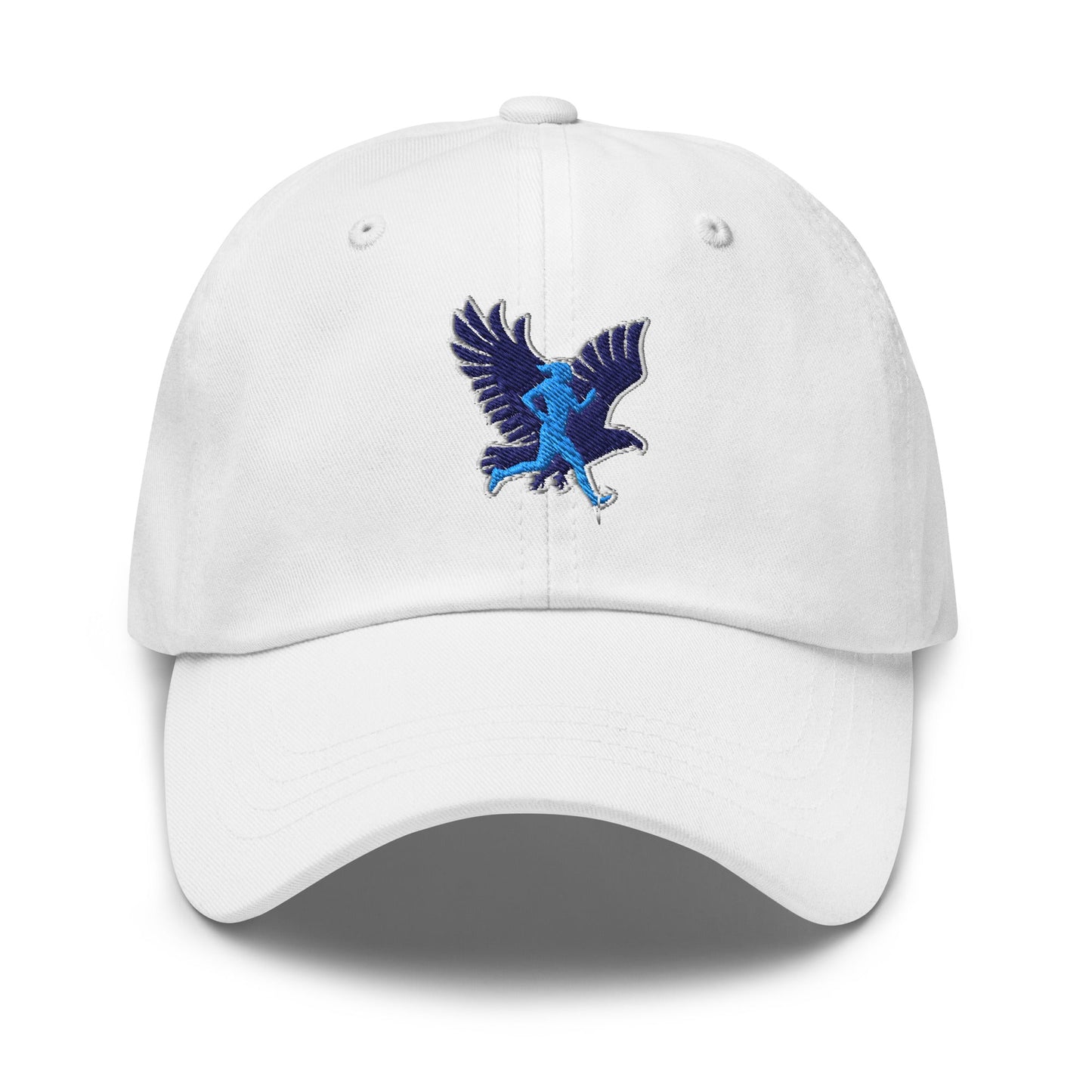 Dad Hat | Bowdoinham Rebel Runners | Aerial Runner Emblem Logo