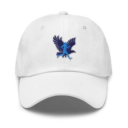 Dad Hat | Bowdoinham Rebel Runners | Aerial Runner Emblem Logo