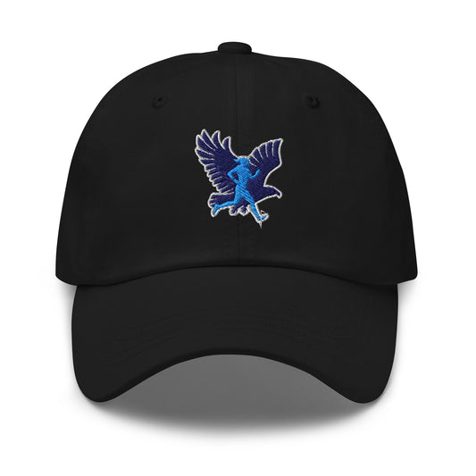 Dad Hat | Bowdoinham Rebel Runners | Aerial Runner Emblem Logo