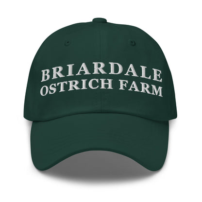 Dad Hat | Briardale Ostrich Farm | Script Logo